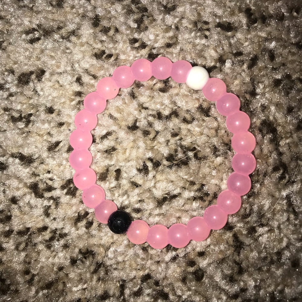 Pink Lokai bracelet